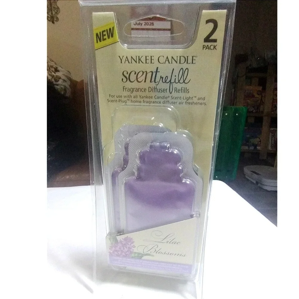 Yankee Candle Lilac Blossoms ScentRefill Fragrance Diffuser 2 Pack 1252222